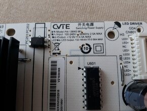 Prodám náhradní díly pro LED TV Xiaomi L55M6. - 2