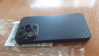 iphone 15 pro kryt ultratenký, vzor karbon - nový - 2