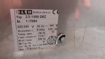 Profi mrazák dvojdveřový z nerezu - 2