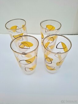 Set retro sklenic - 2