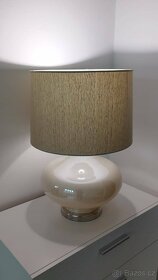 STOLNÍ LAMPA SKLENĚNÁ - 2