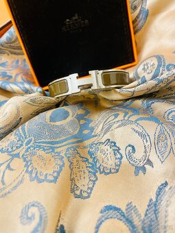 HERMÉS Clic H silver bracelet (náramek) - 2