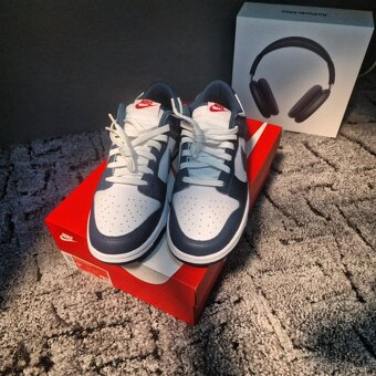 Nike Dunk Low Retro Midnight Navy 43 Nové - 2