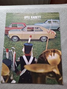 Dobové prospekty OPEL - 2