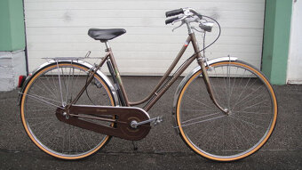 Peugeot, 1978, elegantní dámské kolo, hnědá perleť - 2