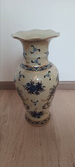 30cm vysoká okrasná váza s asijským motivem - 2