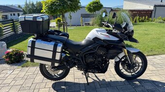 Triumph Tiger 800 ABS,rok 2011,nové kufry GIVI,NEBOURANÁ - 2