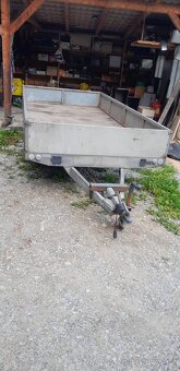 Bržděný přívěs 2x4m - 2