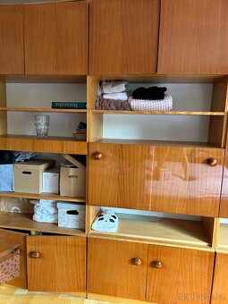 Obývací stěna - mahagon - 2