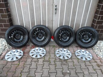 Komplet zimní kola  Semperit+ Poklice 215/60/16 ET 41 5X112 - 2