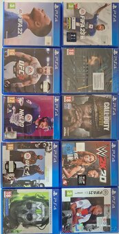 Ps4 500GB 2x ovladač 10xhra - 2