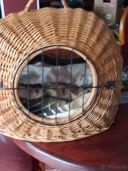 Přenosný košík na kočku - 2