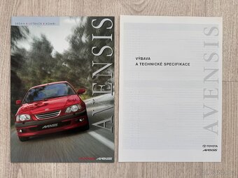 Toyota Avensis, Celica, Hiace prospekty - 2