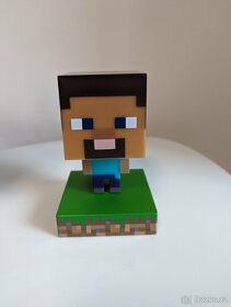 Lampička Minecraft - Steve - jako NOVÁ - 2