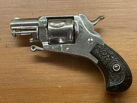 Starozitny mini revolver bulldog flobert - 2