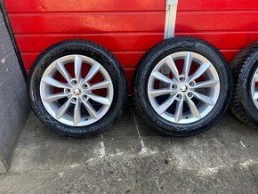 Original ALU kola Škoda MINORIS 16" 6,5J ET51 + 215/65/R16 - 2