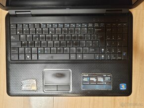 Notebook Asus K50C, 4GB RAM, 250GB HDD, aktivované Windows - 2