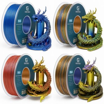 kvalitní Filament PLA 1kg geeetech - 2