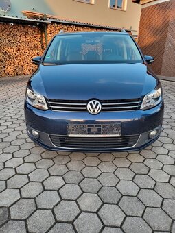 TOURAN,2.0TDI,152TKM,103KW,7MÍST,VYHREV,DIGI, SERVIS JEN VW - 2