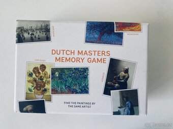 Dutch Masters Memory Game – nové umělecké pexeso (50 karet) - 2