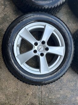 Alu kola 5x114,3 zánovní pneu 225/60r17 - 2