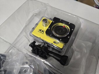 Outdoorová sportovní kamera 4K + bohaté příslušenství nová - 2