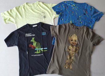 4x chlapecké tričko velikost 152 (Zara) a 158 (Next) - 2