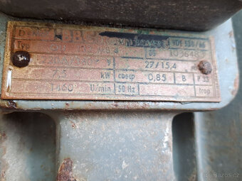 Elektromotor BBC 7,5kW, 1460 ot/min. - 2