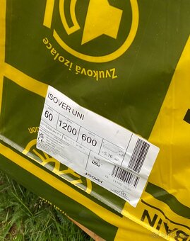 Tepelná izolace ISOVER UNI 60 mm (5,76 m2/bal.) - 2