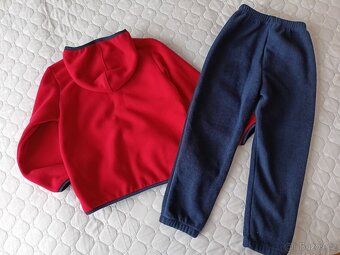 Dětská fleece mikina s tepláky, vel.122/128 - 2