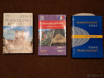 Francouzština + fracouzská konverzace + slovník - 2