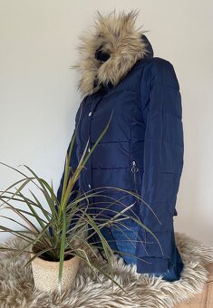 Dámská prošívaná zimní bunda Blue Motion M/L - 2