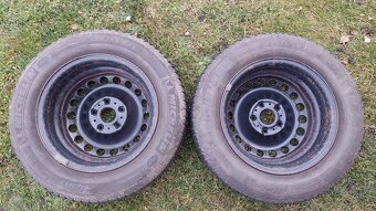 Zimní plechová kola Škoda octavia 3 195/65 r15 - 2