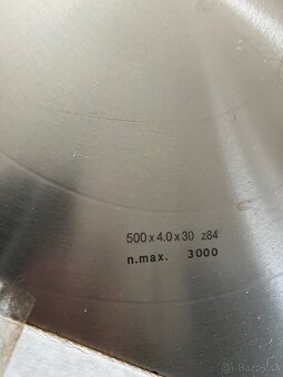 Pilový kotouč 500x4x30  84WZ - 2