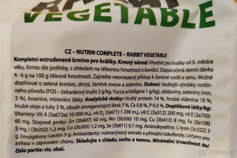 Granule NUTRIN COMPLETE vegetable (1,5 kg) - 2