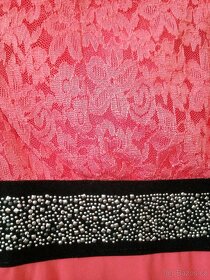 růžové šaty jedna velikost - 2