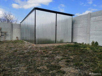 Akční nabídka Plechová garáž 3x5m. - 2