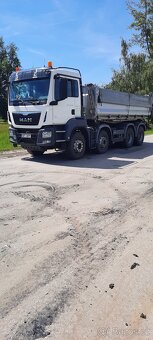 Man TGS 35.440 tři stranný sklápěč 8x4 euro6 ;STK do 3/2026 - 2