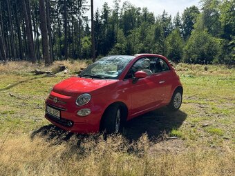 FIAT 500C 1,2i, 24 000 km, KORÁLOVÉ - 2