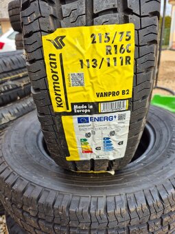 Dodávkové pneu 215/75 R16C letní - 2