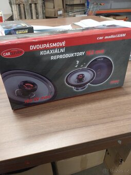 Reproduktory CarClever 165mm 2pásma 160w - 2