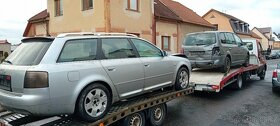 Prodám náhradní díly Audi A6 combi 100 kw 2,4 BENZÍN - 2
