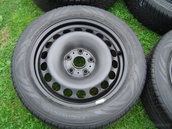 4X ZIMNÍ PLECHOVÁ KOLA ŠKODA OCTAVIA II,III 205/55 R16 - 2