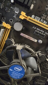 MB Biostar TB250 BTC + CPU + 8GB RAM - 2