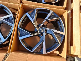 Sada ALU 5x112 R19 design RS MACHINED BLACK - 2