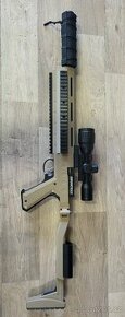 Nová pažba a předpažbí na Snowpeak pp750 FS3D.CZ - 2