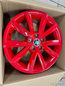 Originál alu kola Škoda Fabia 3 a Škoda Rapid 5x100 r16 - 2