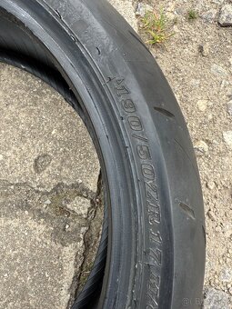 Moto pneu 190/50 R17 73W Dunlop Roadsport2 - 2