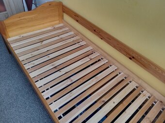 Postel z masivu 90x200 - 2