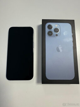 iPhone 13 Pro 128 GB – horská modrá, výborný stav - 2